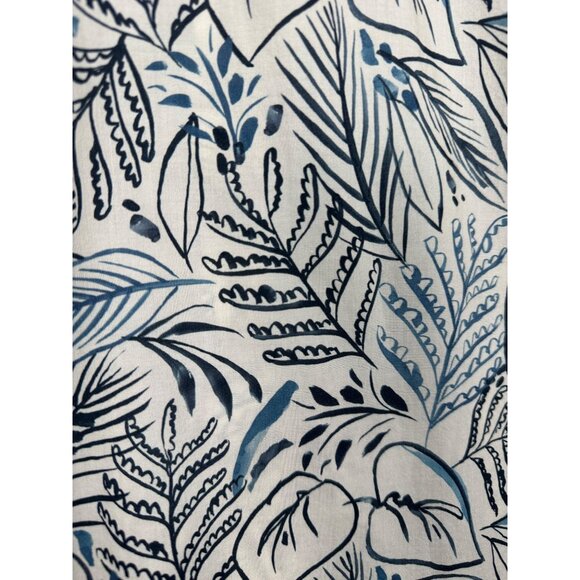 Marine Layer Shirt Mens X-Large White Floral Aloha Hawaii Beach Coastal Casual - Picture 8 of 10